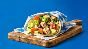 CHICKEN SOUVLAKI GYRO
